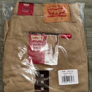Levi's Tan Youth Shorts